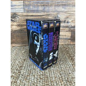 Star Wars Trilogy 3-Tape Set (VHS, 1995) Original Unaltered Theatrical Versions